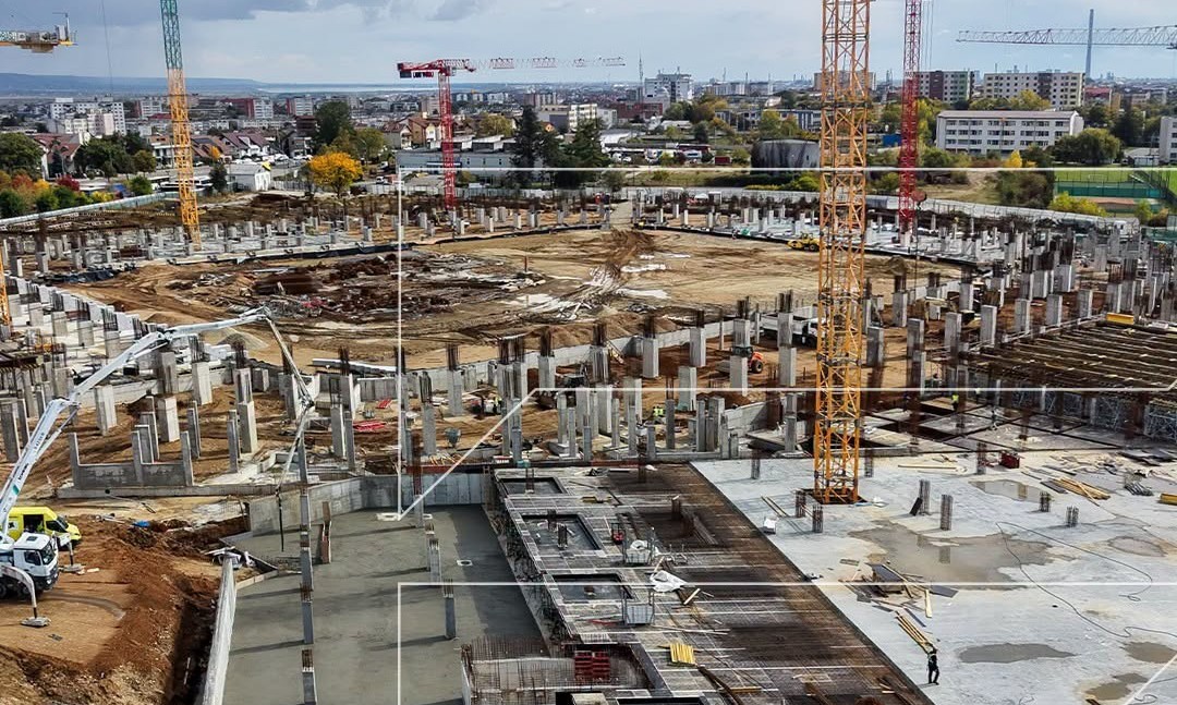 Constructor announces progress at Romania's first green energy sports arena